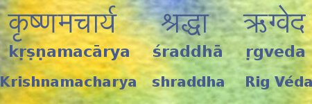 Image Ecriture Krishnamacharya Shraddha