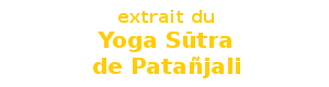 Image Titre Yoga Sutra